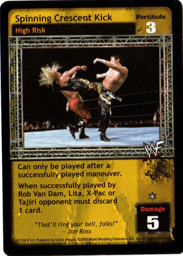 Spinning Crescent Kick